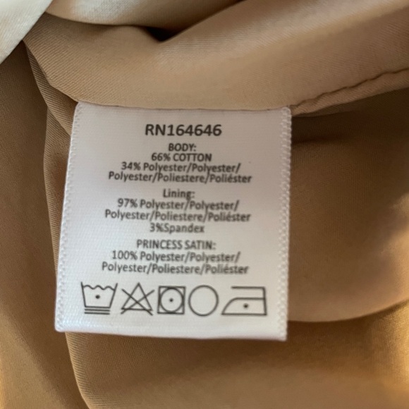 New Mestiza Etta Mini Dress size 6 in Navy/ Tan - Picture 17 of 17